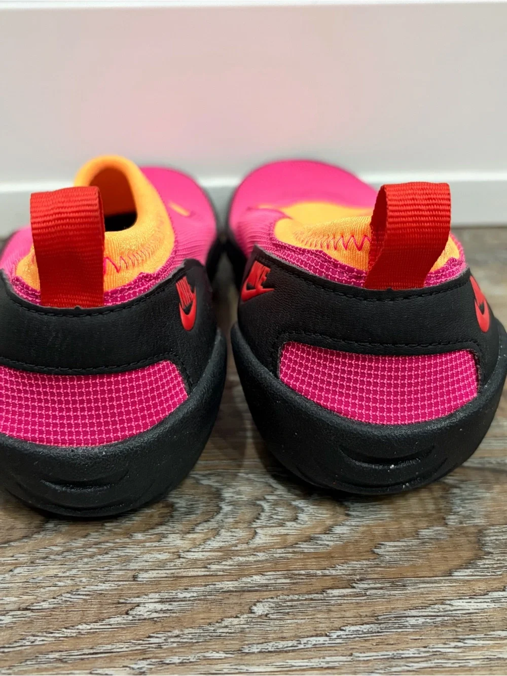 Nike Pink and Orange Slip-On Aquatic Shoe, Women’s Size 11